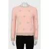 Slim fit sweater with short pile