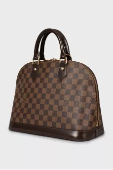 Bag Alma Damier Ebene Canvas
