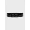 Eco-leather belt with brand logo
