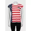 Linen short sleeve T-shirt