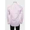Men's fitted printed shirt