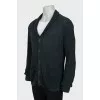Men's linen cardigan