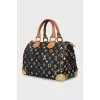 Bag Black Monogram Multicolor Speedy 30