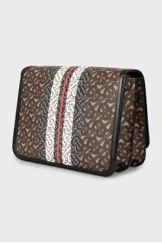 Bag in signature TB print
