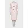Wool suit with skirt