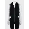 Ribbed golf and vest set