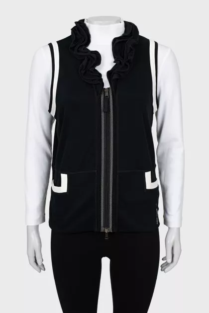 Ribbed golf and vest set