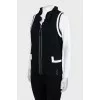 Ribbed golf and vest set