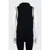 Ribbed golf and vest set