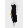 Knitted dress with straps