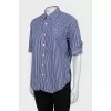 Striped short sleeve shirt