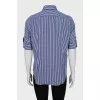 Striped short sleeve shirt