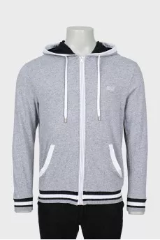 Men's sweatshirt in combined colors