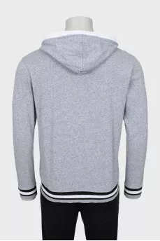 Men's sweatshirt in combined colors