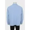 Men's blue jumper