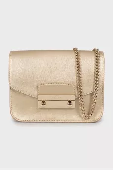 Golden mini bag