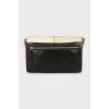 Mixed color bag with chain
