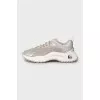 Textile sneakers with glitter