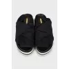 High-soled flip-flops
