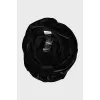 Black velor turban