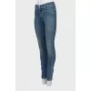 Blue skinny jeans