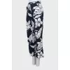 Floral jeans