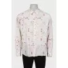 Men's floral print shirt