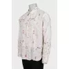Men's floral print shirt