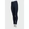 High-waisted skinny jeans