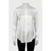 White straight shirt
