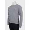 Gray men's sweatshirt