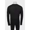 Men's pullover in abstract print
