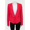 Pink cropped jacket