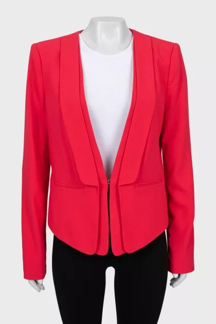 Pink cropped jacket