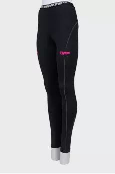 Sports leggings with elastic