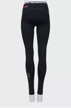 Sports leggings with elastic