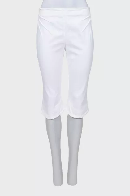 White denim breeches