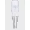 White denim breeches