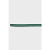 Green leather belt