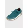 Men's sneakers made of textile and leather