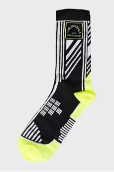 Men's socks with tag