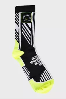 Men's socks with tag