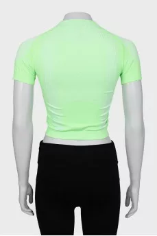 Sports T-shirt with brand logo
