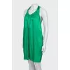 Green loose-fitting sundress