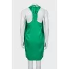 Green loose-fitting sundress