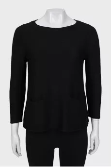 Oversized wool jumper