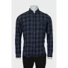 Men's checkered shirt