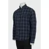 Men's checkered shirt