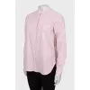 Vertical striped shirt