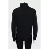Mixed color knitted sweater